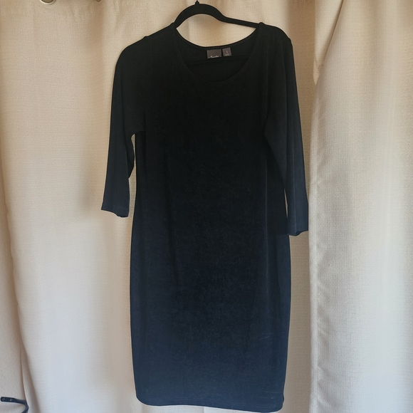 CHICOS Travelers Black Women's Dress - Picture 1 of 1